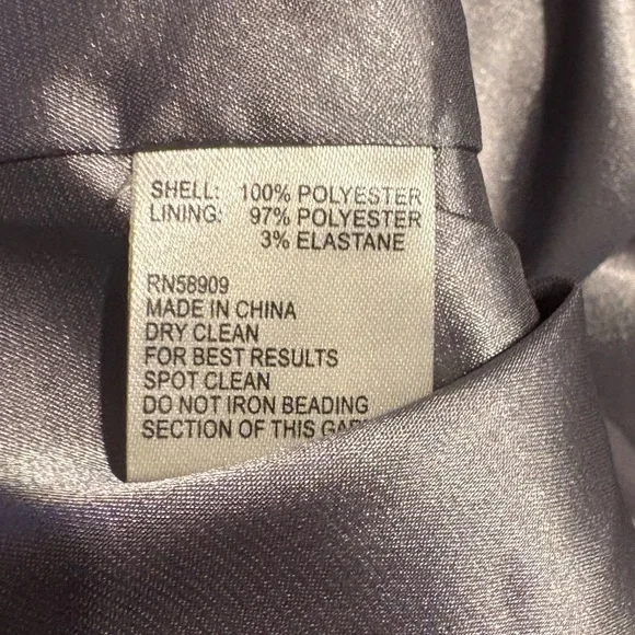 Preston and York Elegant Sleeveless Dress with Embellished Neckline size 12 - Picture 7 of 7